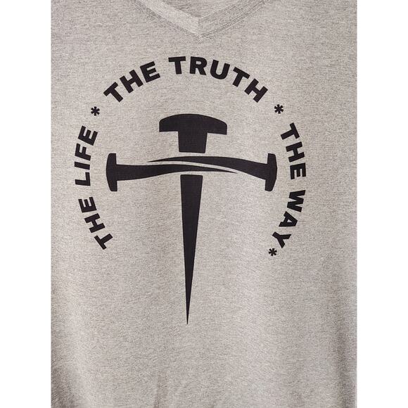 The Life, The Truth, The way Christian t-shirt Faith based top Womens XXXL (22) - Picture 3 of 3